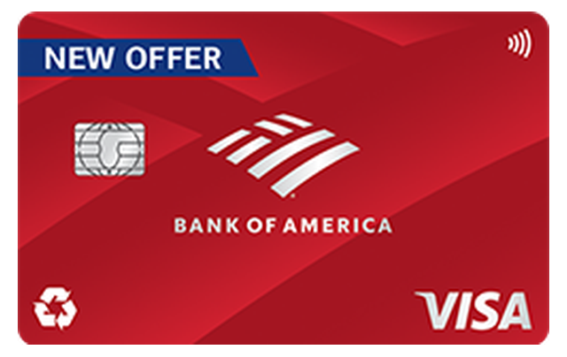 Bank of America® Customized Cash Rewards Secured Credit Card card art