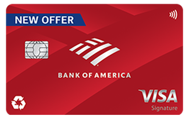 Bank of America® Customized Cash Rewards credit card card art
