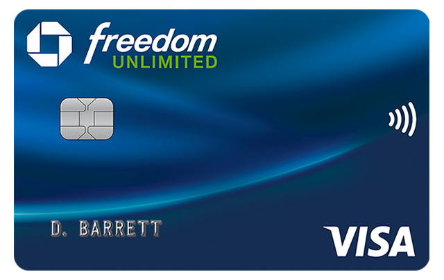 Chase Freedom Unlimited® card art
